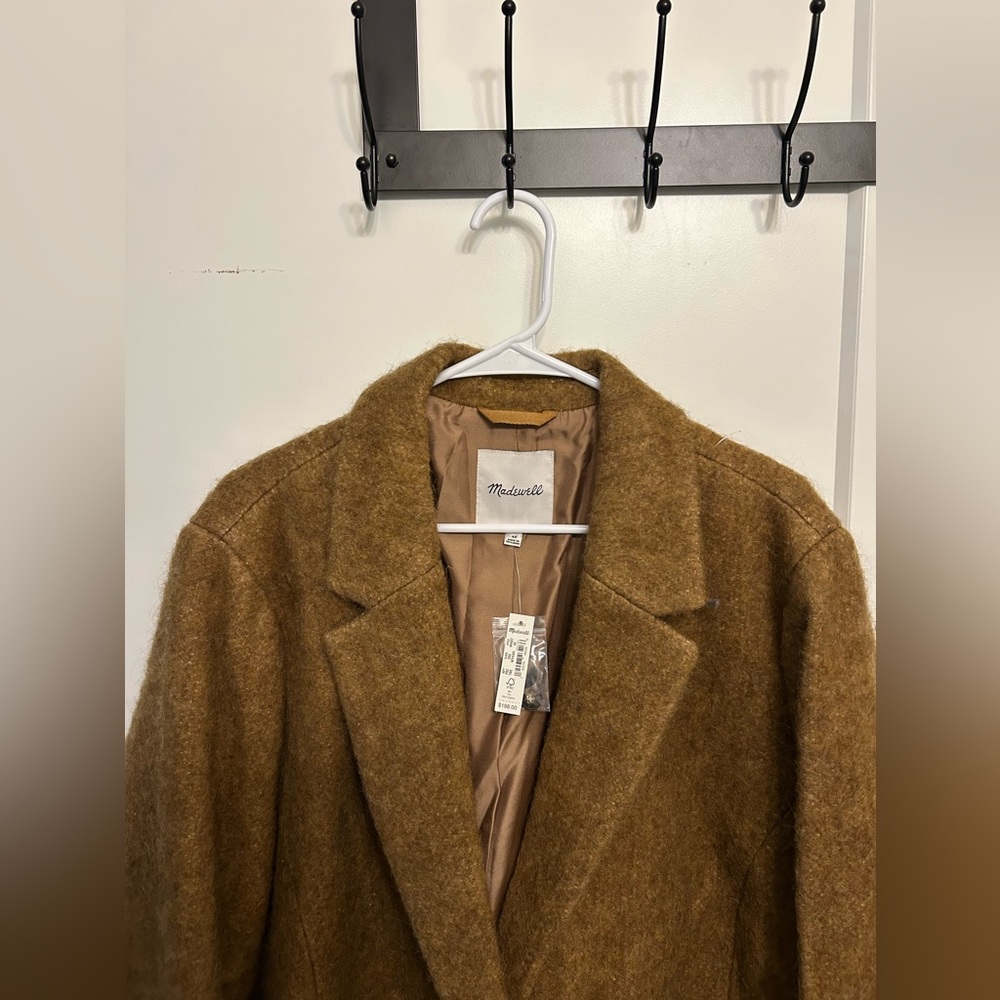 NWT Madewell Larsen Bouncle Blazer - Picture 3 of 14